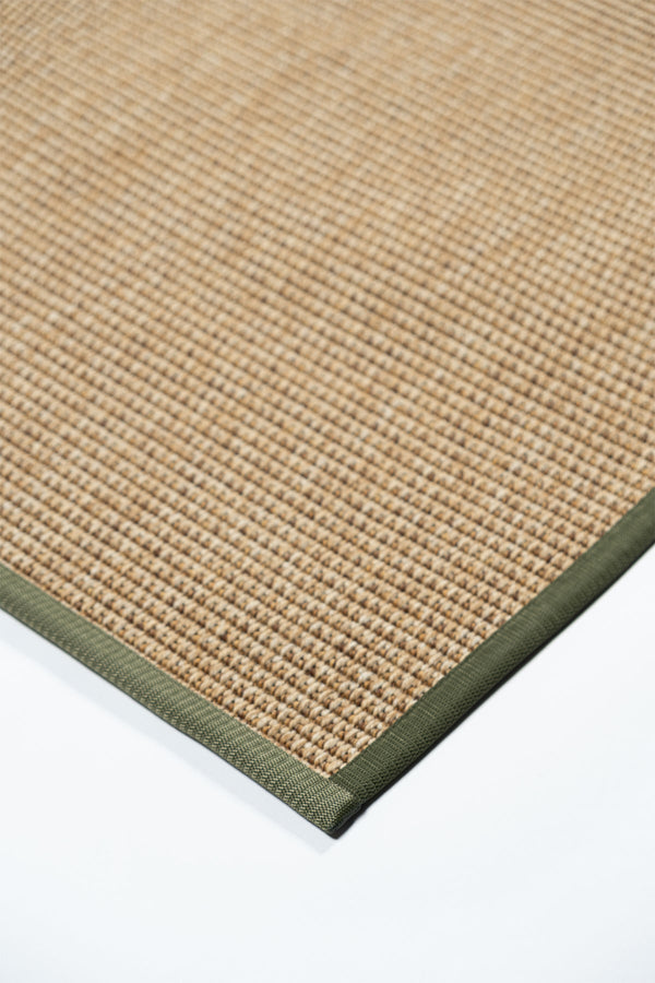 Suit SU03 Jut Biye 03 Green Doğal Sisal Halı görsel 6