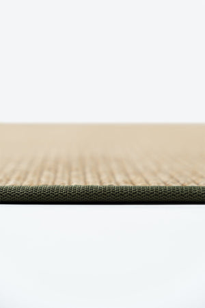 Suit SU03 Jut Biye 03 Green Doğal Sisal Halı görsel 5