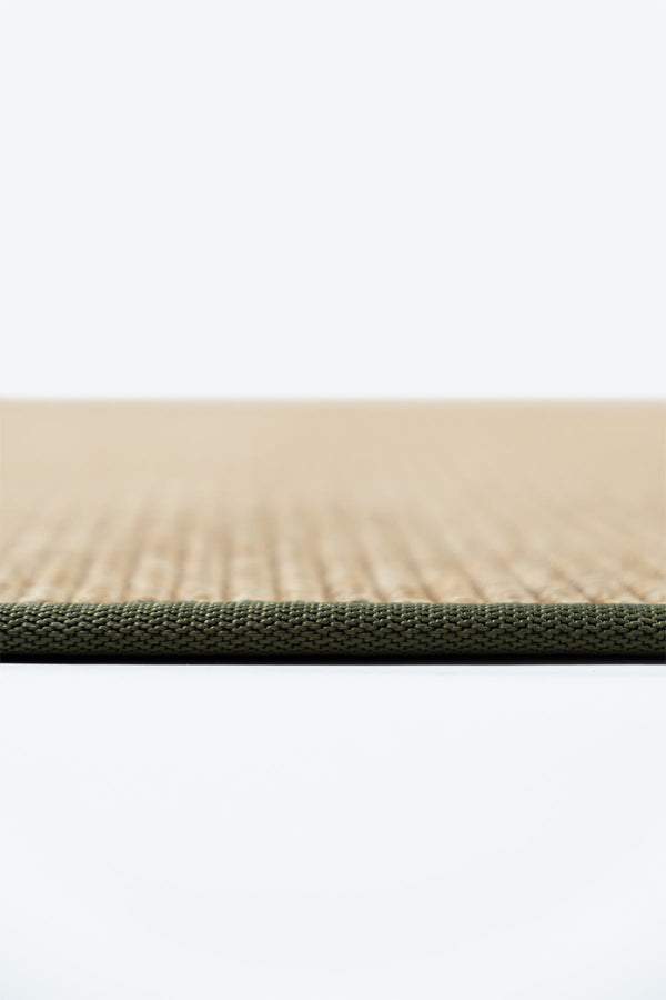 Suit SU03 Jut Biye 03 Green Doğal Sisal Halı görsel 5