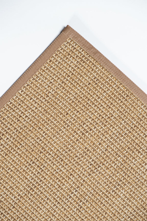 Suit SU03 Jut Biye 05 Light Brown Doğal Sisal Halı görsel 3
