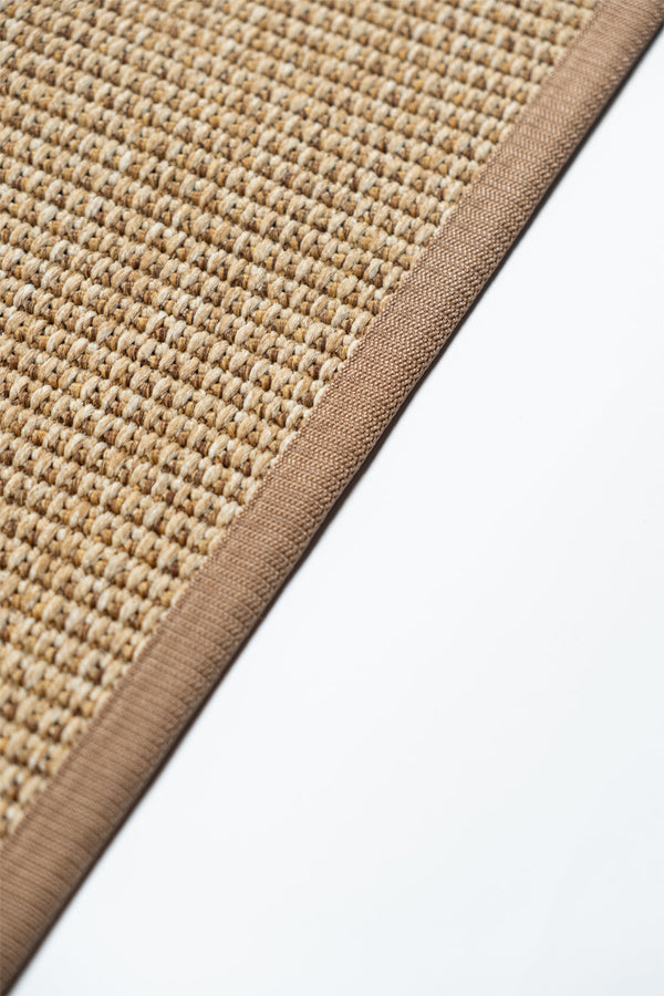 Suit SU03 Jut Biye 05 Light Brown Doğal Sisal Halı görsel 4