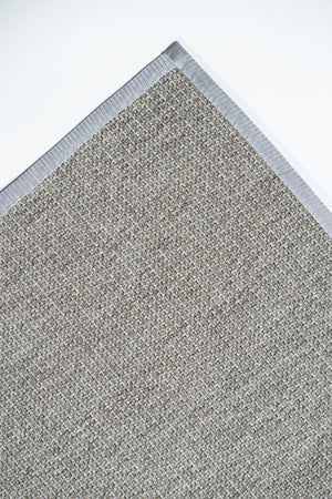 Suit SU02 Grey Biye 07 Grey Doğal Sisal Halı görsel 3