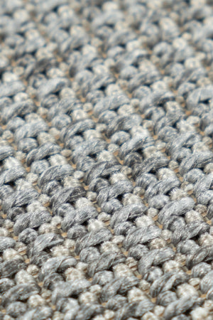 Suit SU02 Grey Biye 08 Anthracite Doğal Sisal Halı görsel 6