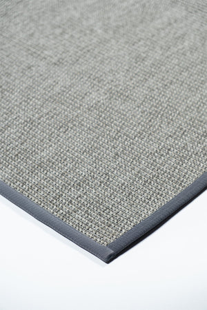 Suit SU02 Grey Biye 08 Anthracite Doğal Sisal Halı görsel 4