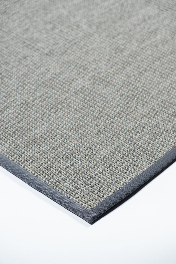 Suit SU02 Grey Biye 08 Anthracite Doğal Sisal Halı görsel 4