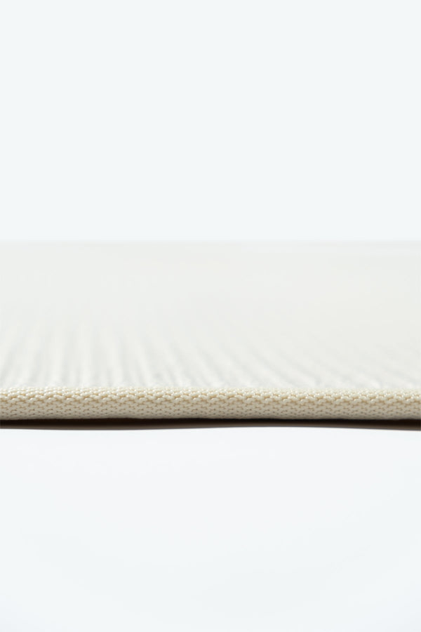 Suit SU01 Cream Biye 01 White Doğal Sisal Halı görsel 5