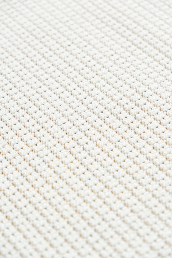 Suit SU01 Cream Biye 09 Navy Doğal Sisal Halı görsel 5