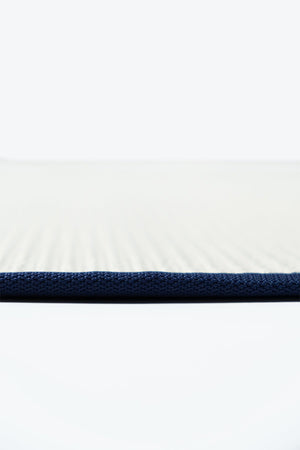 Suit SU01 Cream Biye 09 Navy Doğal Sisal Halı görsel 7