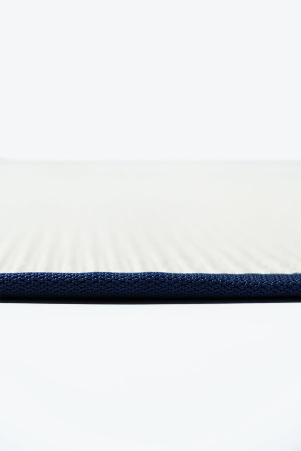 Suit SU01 Cream Biye 09 Navy Doğal Sisal Halı görsel 7