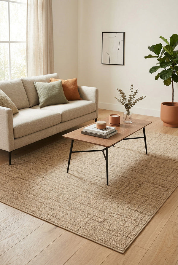 Look LK 03 Jut Salon Koridor Mutfak Sisal Halı görsel 1