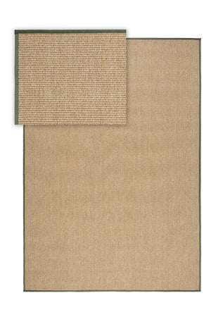 Suit SU03 Jut Biye 03 Green Doğal Sisal Halı görsel 2