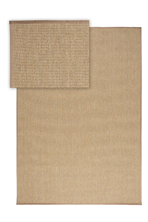 Suit SU03 Jut Biye 05 Light Brown Doğal Sisal Halı görsel 2