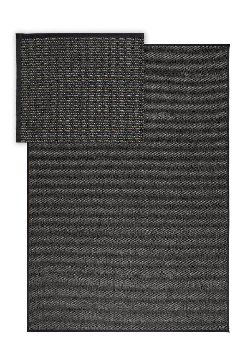 Suit SU04 Anthracite Biye 10 Black Doğal Sisal Halı görsel 1