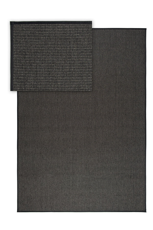 Suit SU04 Anthracite Biye 10 Black Doğal Sisal Halı görsel 2