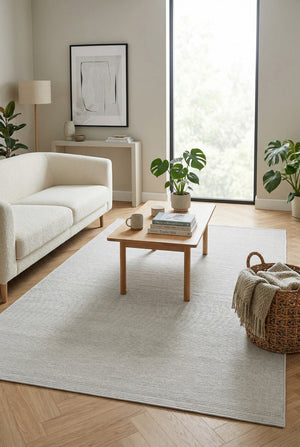 Suit 01 Cream Doğal Sisal Halı görsel 1