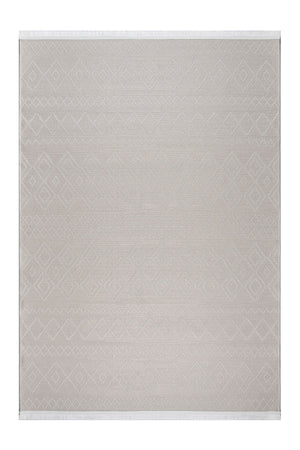 Simba SM01 White Modern Sisal Halı görsel 2